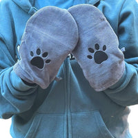 Penny & Niko Microfiber Pet Towel Mitts - Standard - 2 pack / Gray - image 2