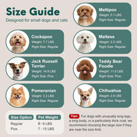 Supet Dog Sling Carrier for Small Pet - Green / Plus - image 4