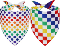 Halloween Dog Bandanas Large 2PCS - pride-26-RB CB / Small - image 2