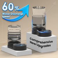 CZPET 5L Gravity Water Bowl Dispenser for Cats and Dogs – Essentials for Dogs - Black / 4L - image 4