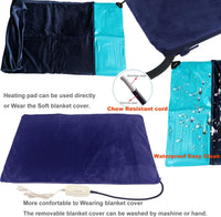 Pet Heating Pad for Large Dogs & Cats - claw / 17.7X17.7 inch - image 3