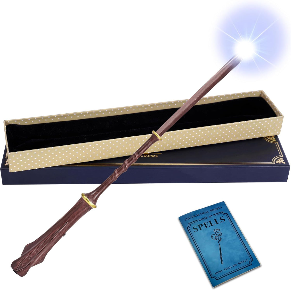 ChampWe Light Up Magic Wizard Wand Rechargeable Illuminating Toy - Gladius