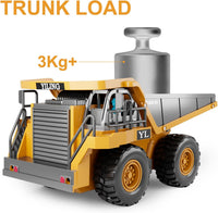 Dwi Dowellin Rc Bulldozer Toys for Boys - Dump Truck - image 3