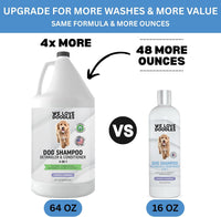 We Love Doodles Dog Shampoo Half Gallon, Cleans & Detangles - Lavender & Chamomile - image 3