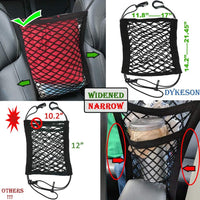 DYKESON Dog Car Net Barrier with Mesh Organizer - 12 in × 14.5 in - image 4
