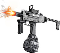 BESIBY electric water gun with transforming body, flashing lights and 400ML tank