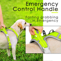 ThinkPet small no pull dog harness with padded breathable mesh, reflective straps and handle - view 4