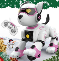 anysun programmable remote control robot dog toy for kids