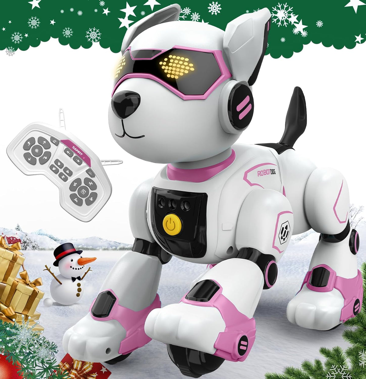 anysun programmable remote control robot dog toy for kids
