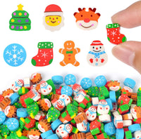 Wolpark mini erasers for kids shaped like cakes, donuts, ice cream, fruit and hearts - view 5