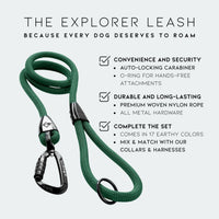 MADE TO ROAM Premium Explorer Leash - Montana Moonrise / 6 Feet - image 2