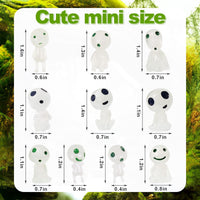 CCINEE 20Pcs Glow in Dark Tree Elves Fairy Luminous Ghost Micro - Regular - image 2