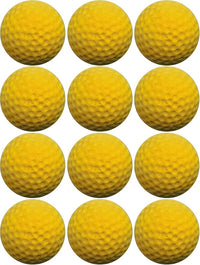 Cat Golf Balls for Indoor Cats Toy Ball Kitten Toys Interactive Cat Ball Sponge Foam Sponge Soccer Balls (Yellow)
