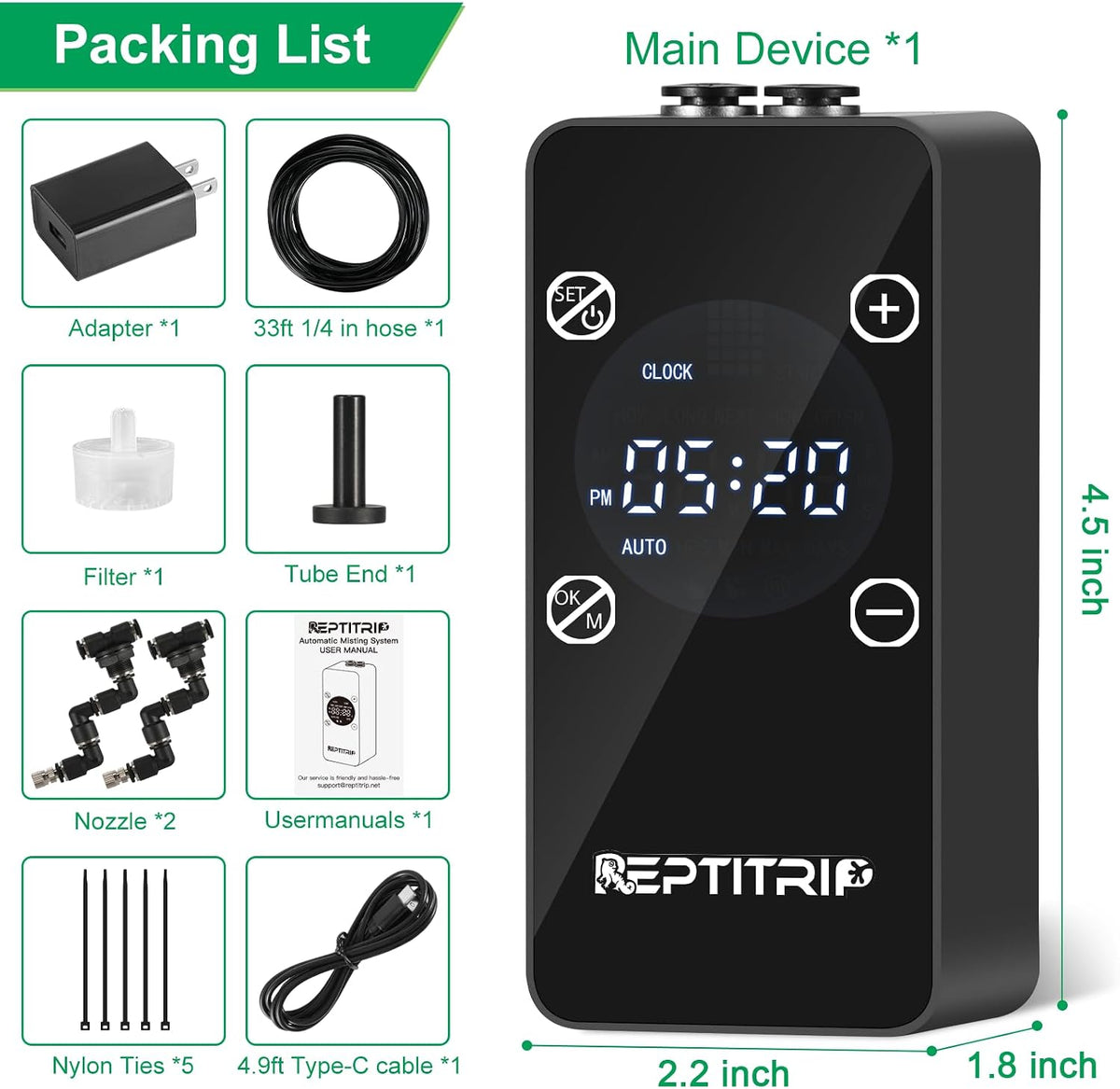 Reptile Mister With Smart Timer - image 2