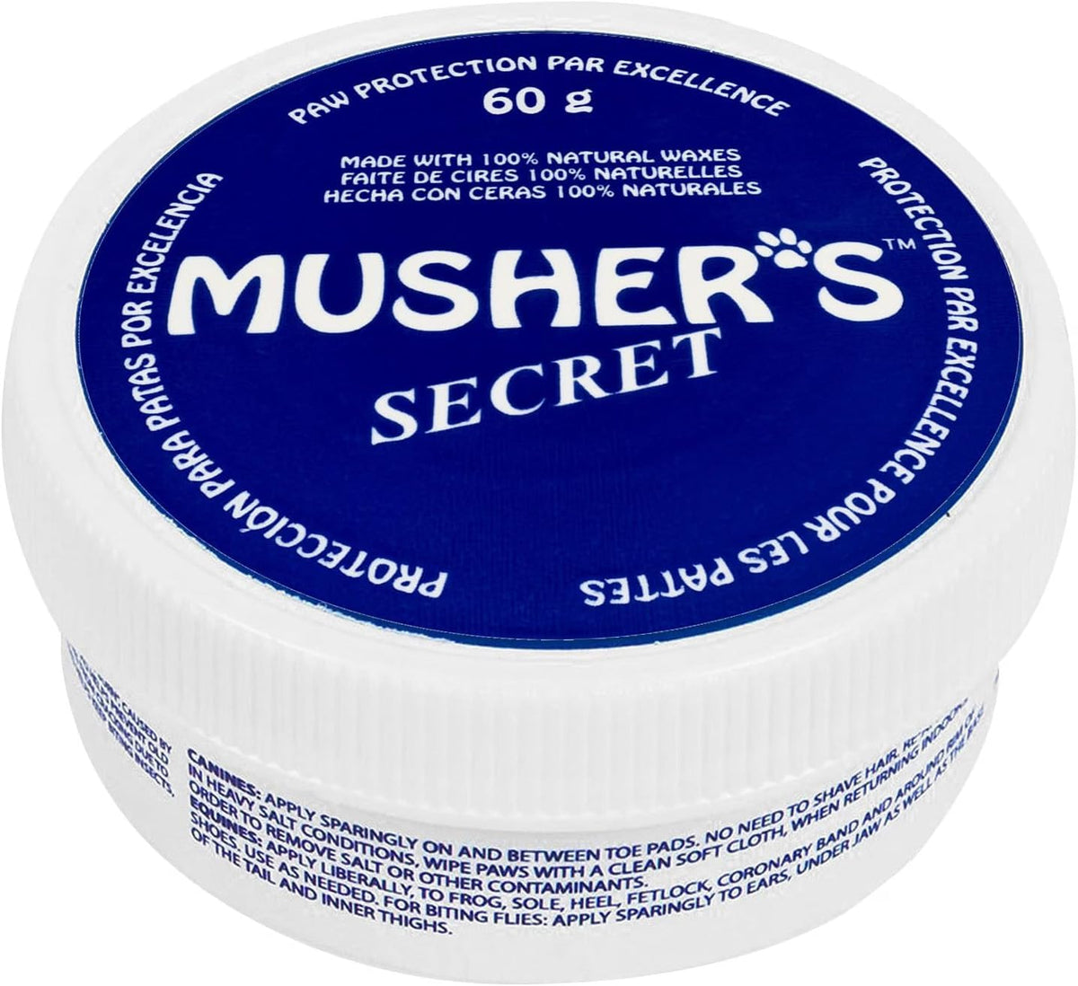 Musher’s Secret Paw Wax, 60 Grams – Essentials for Dogs - image 2