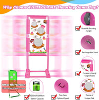Active Target Game Set for 5 6 7 8 9 10 11 12 Years Old Boys Girls - Pink - image 3
