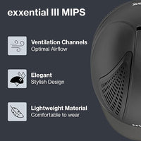 uvex exxential III MIPS - Lightweight Unisex Riding Helmet - Individual Size Adjustment