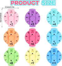 9 Pcs Math Fidget Spinners - image 2