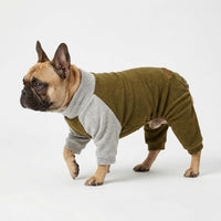 Fitwarm Turtleneck Raglan Dog Pajamas - XX-Large / Dark Green - image 3