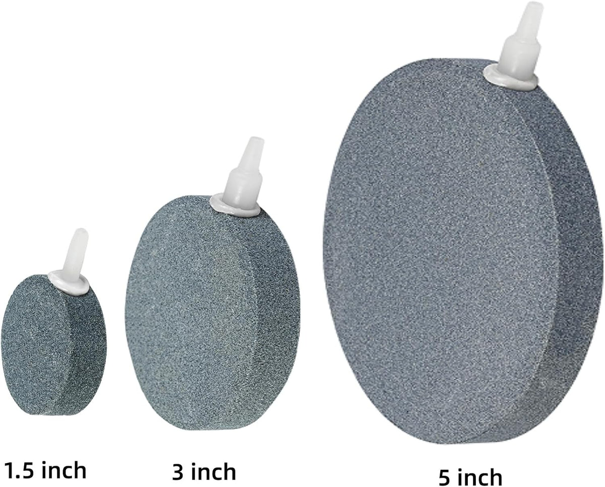 AQUANEAT Air Stone Disc, Aerator Bubble Diffuser - 4.8 inch - image 4