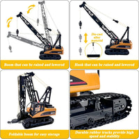Hitish 1:14 scale remote control tower crane truck with 15 channel 2.4GHz controller - view 4