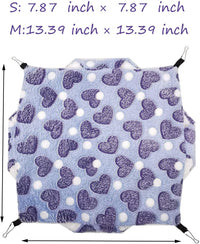 LEFTSTARER Cashmere Pet Bed Mat and Toy - Z-Green-Heart-M - image 2