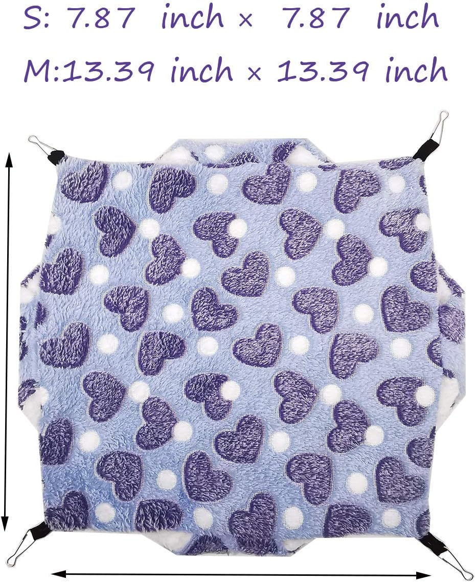 LEFTSTARER Cashmere Pet Bed Mat and Toy - Z-Green-Heart-M - image 2