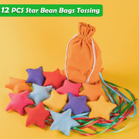 ZEBNYYA 8 chicken bean bags for kids in assorted colors with carry bag - view 6