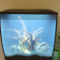 Natural Stone Aquarium Decoration 4.4 lb Dragon Stone Rock Mixed Sizes for Micro Landscape Fish Tank Decor