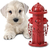 7.8" H Metal Potty Training Fire Hydrant for Dogs to Pee On Indoor - 7.8"