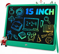 TEKFUN 15" LCD Writing Tablet for Kids - Green / 15 Inch