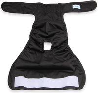 Teamoy Female Dog Diapers, Washable Doggie Period Diaper - S (Pack of 4) / Black+ Purple+ Green+ Rose Red (4pcs) - image 3