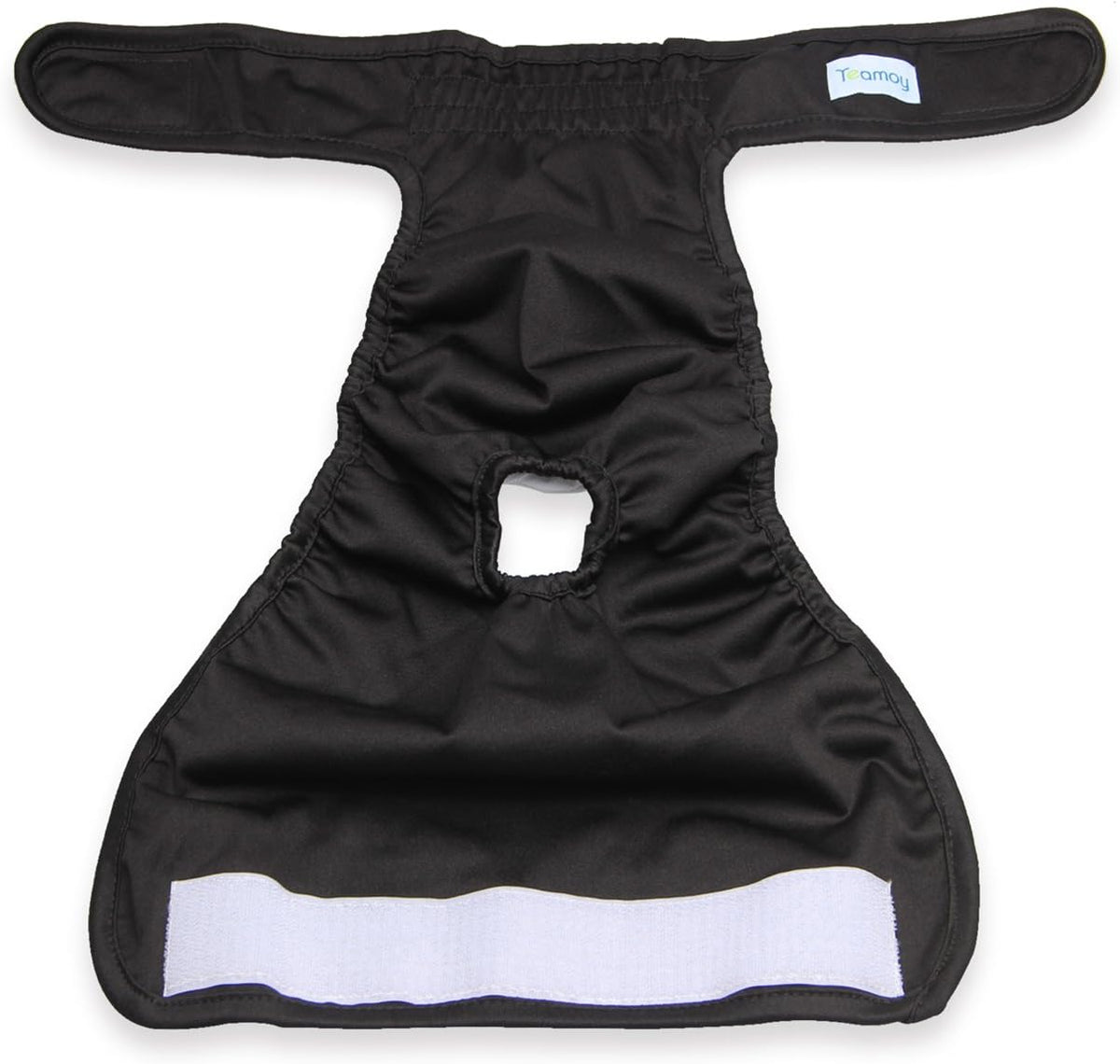 Teamoy Female Dog Diapers, Washable Doggie Period Diaper - S (Pack of 4) / Black+ Purple+ Green+ Rose Red (4pcs) - image 3