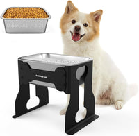 14" Elevated Dog Water Bowl - 10" Height