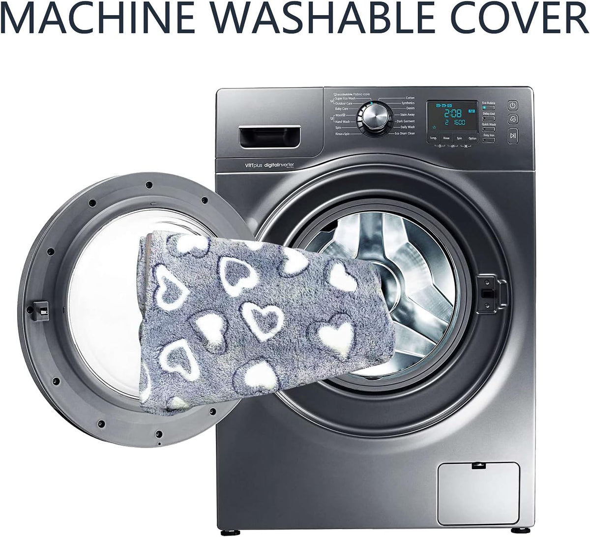VANKEAN Waterproof Reversible Crate Mat Cool/Warm Washable Joint - XL / Grey - image 3