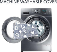 VANKEAN Stylish Dog Bed for Crate - Reversible Cool & Warm, Waterproof Inner, Firm Support, Machine Washable, XXL to Small, Grey