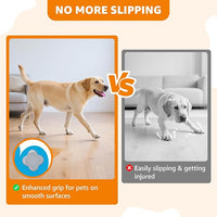 Paw Pads for Dogs Traction for Senior Dogs - Non Slip Sticky Dog Paw Grip Pads Covers, Anti-Slip Adhesive Dog Paw Pads for Slippery Hardwood Floors to Prevent Slipping While Walking Running