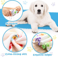 Eccliy 20 Pcs Puppy Blanket Fleece Pet Dog Throw - Mix / 39 x 28 Inch - image 4