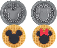 Dash Waffle Maker Plates, Dinosaur & Unicorn, Nonstick - Mickey and Minnie