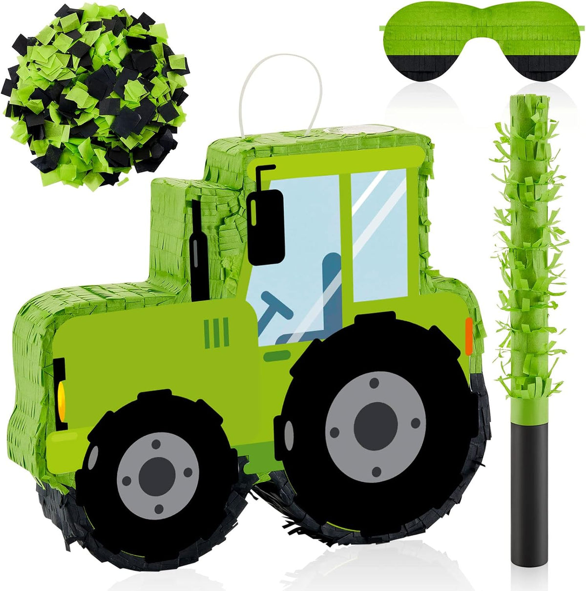 Lewtemi Robot Piñatas Birthday Party Favor - Tractor Style