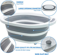Fhiny Open Cat Litter Box - Grey-white / 1PCS - image 3