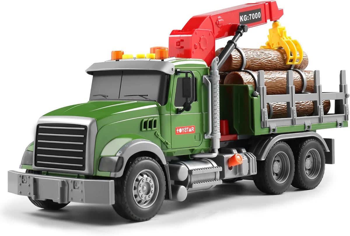 Dwi Dowellin Kid Trucks Toys for Boys Age 3-5 - farm truck
