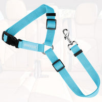 Dog Seat Belt for Car, Headrest Restraint Safety Lead, Dogs Cats – Essentials for Dogs - Blue / Not elastic - image 2