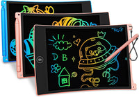 bravokids 2 Pack LCD Writing Tablet with Stylus - Blue+pink+pink / 8.5 inch