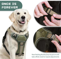 No Pull Dog Harness for Medium Dogs - Army Green / L - image 3