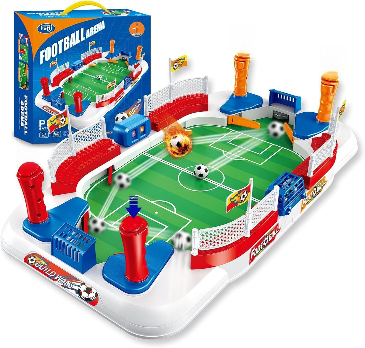 Mini Foosball Table Game for Kids Football Lover Ages 3-12 Board Games – Fun for Kids & Family - Standard version