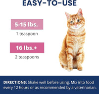 Under the Weather Anti-Diarrhea Liquid for Cats - Soothe Your Pet's Upset Stomach and Provide Relief from Diarrhea - (4 oz Bottle)