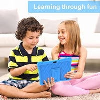 Kids Tablet 10 inch, Tablet for Kids 3-7 Android 32GB - Blue - image 4