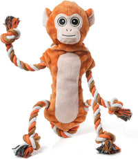 Dog Toy, Large Dog Squeaky Toys - Tug Monkey