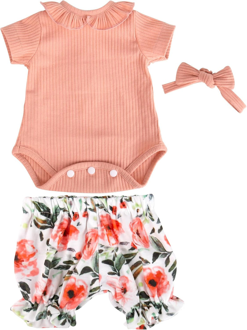 Aori Reborn Baby Dolls Clothes - Pink